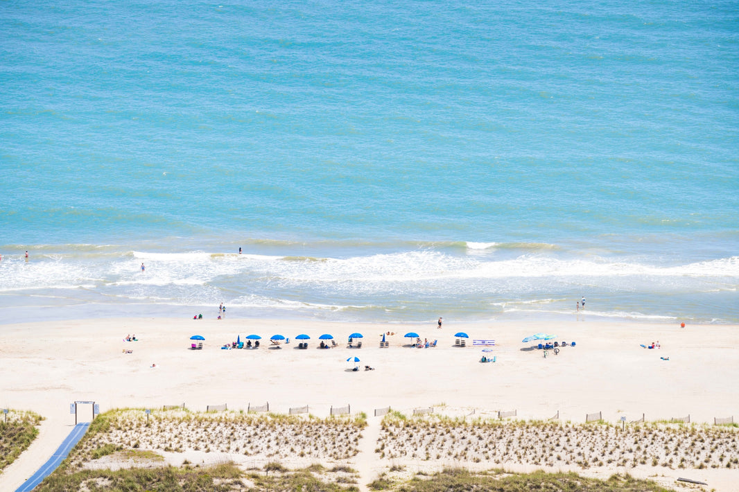 Photography by Gray Malin of 3rd Street Beach, Tybee Island, Georgia