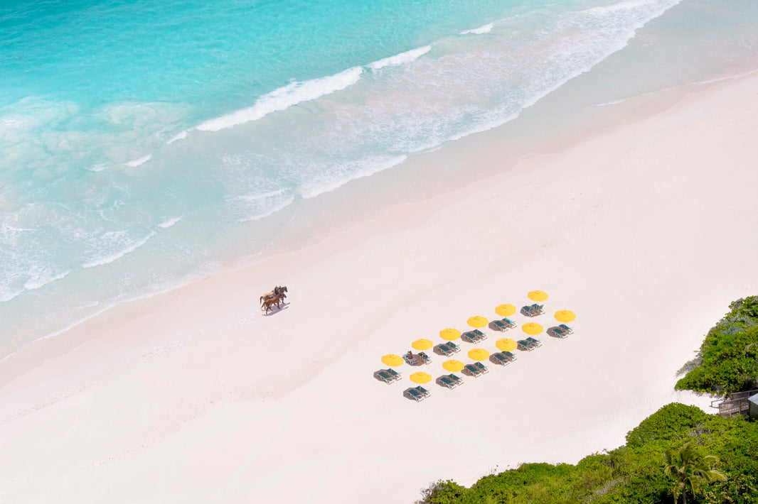 Photography by Gray Malin of Afternoon Ride, Valentines Resort, Harbour Island, Bahamas