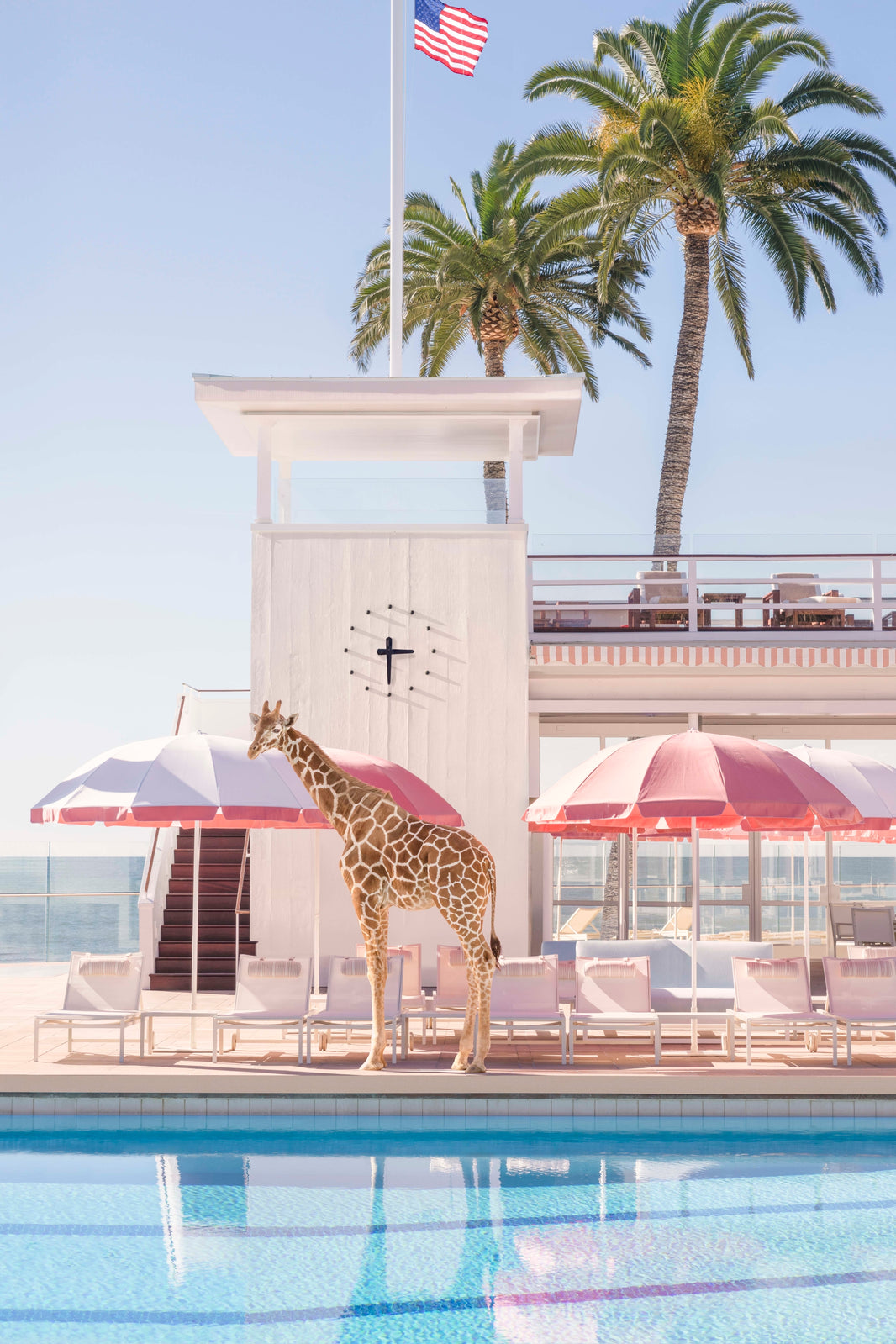 Photography by Gray Malin of Afternoon Stretch, Coral Casino