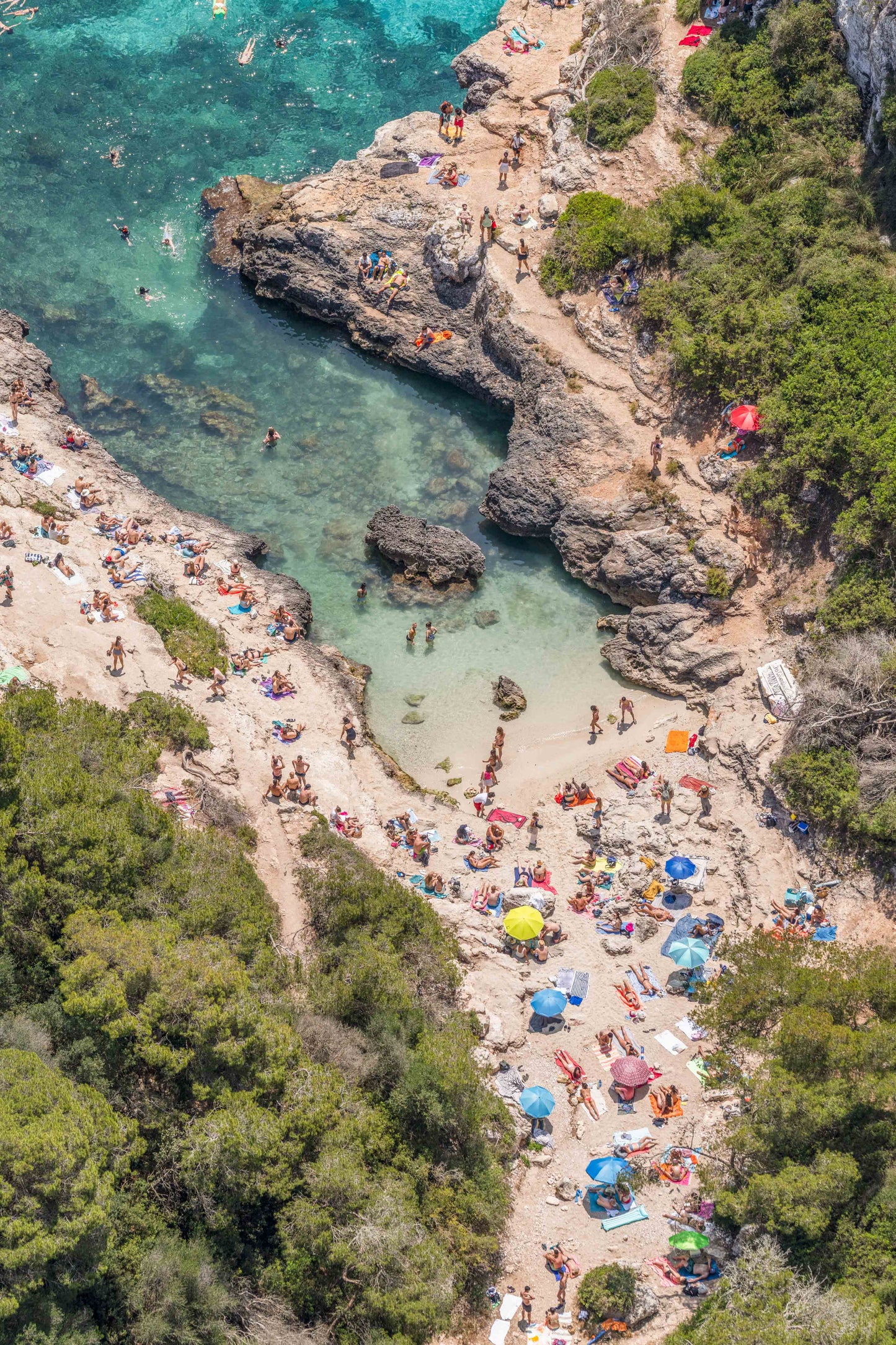 Afternoon at Cala s'Almunia, Mallorca