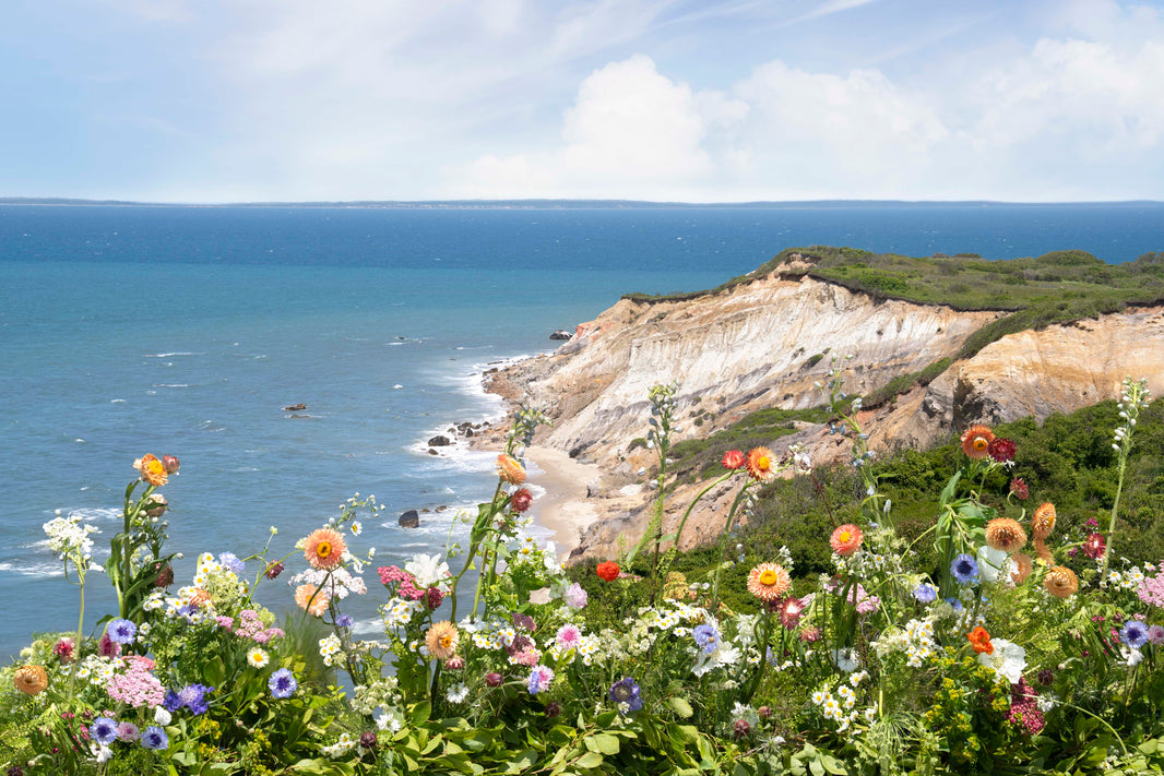 Photography by Gray Malin of Aquinnah Cliffs, Martha’s Vineyard