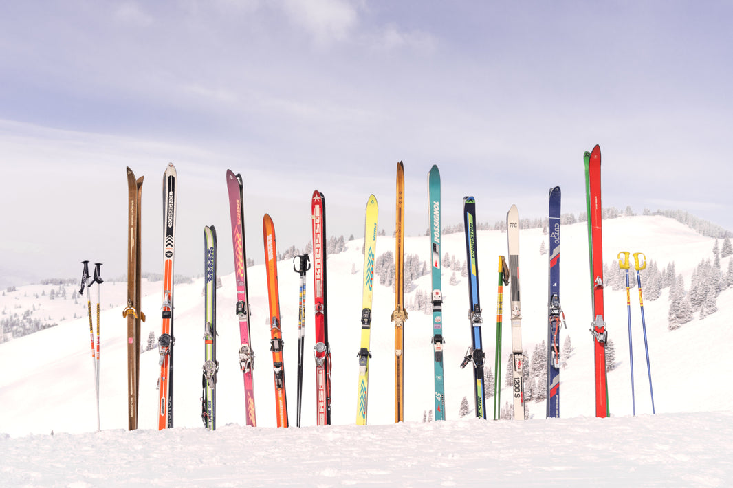 Photography by Gray Malin of Back Bowls Skis, Vail
