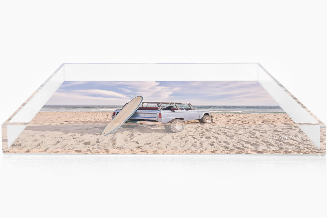 The Beach Bronco Nantucket Tray by Gray Malin