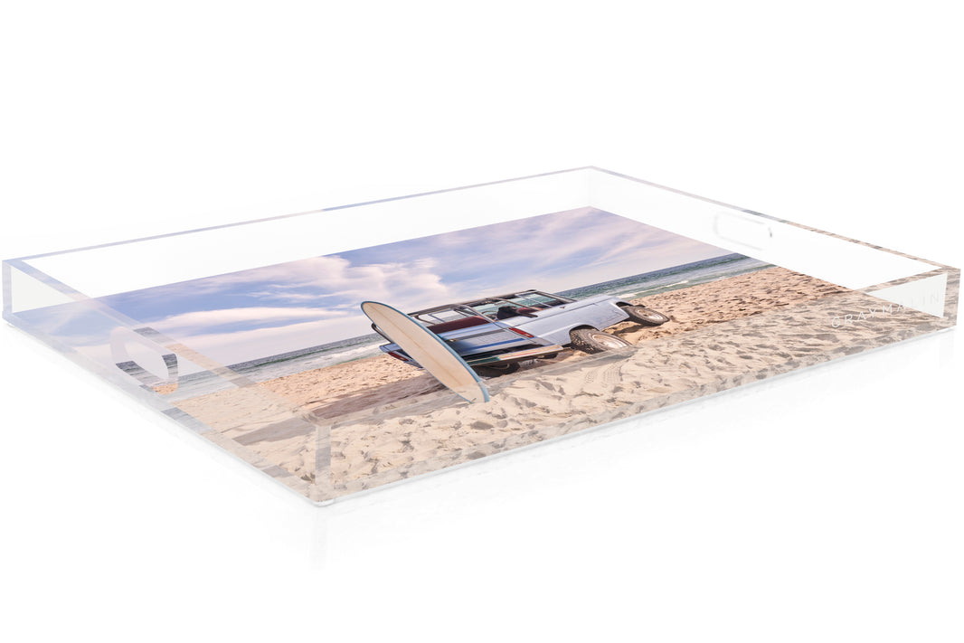 The Beach Bronco Nantucket Tray by Gray Malin