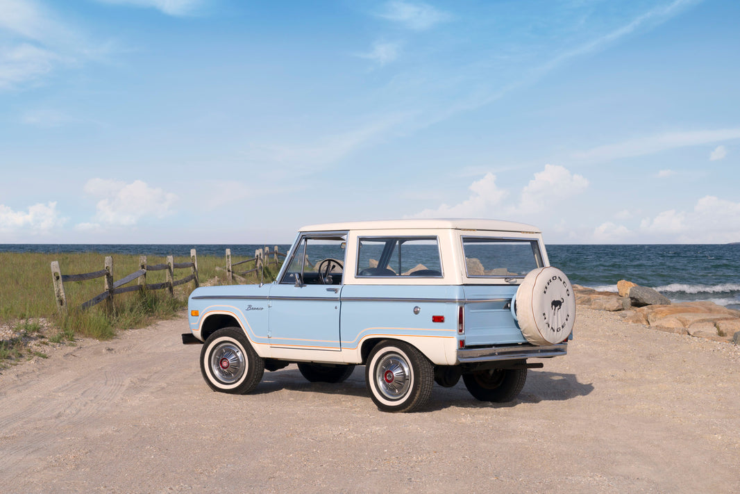 Photography by Gray Malin of Beach Bronco, Martha’s Vineyard