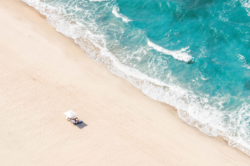 Photography by Gray Malin of Beach Day, Cabo San Lucas