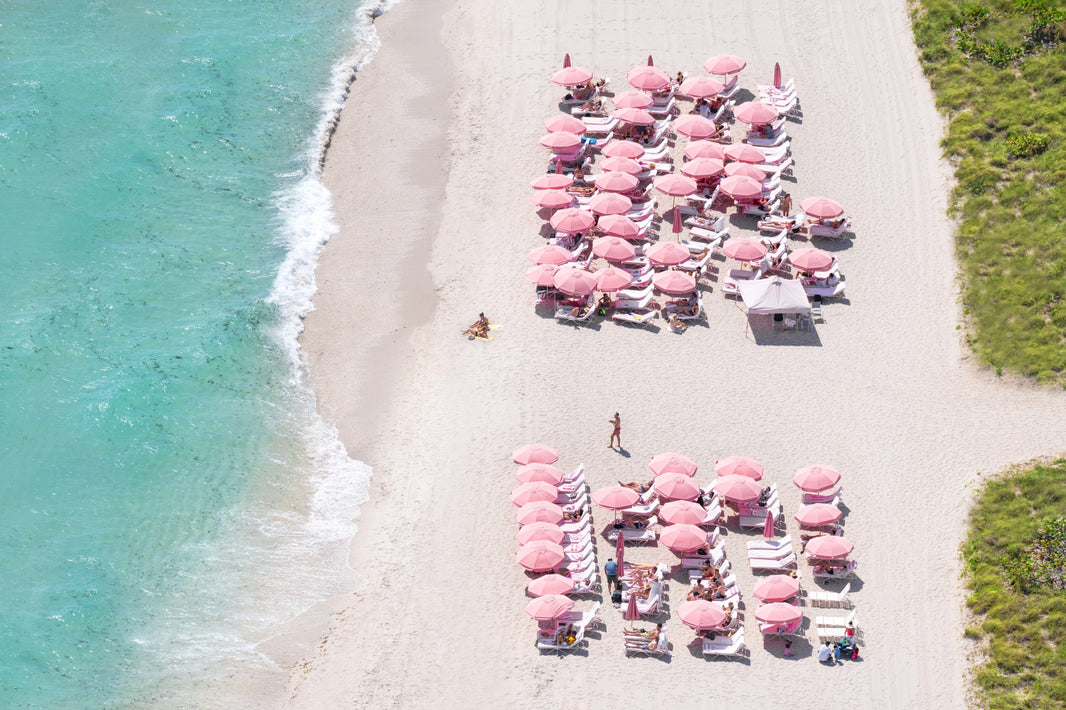 Photography by Gray Malin of Beach Day, Grand Beach Hotel, Surfside, Florida