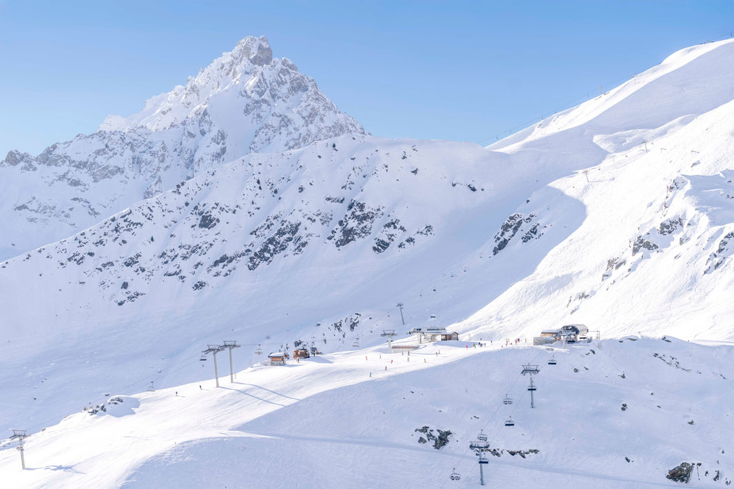 Photography by Gray Malin of Biollay, Les 3 Vallees, French Alps