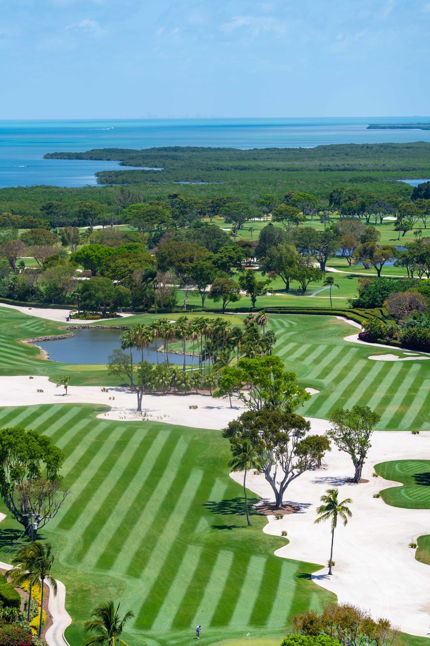 Card Sound Golf Course Vertical, Ocean Reef, Key Largo, Florida