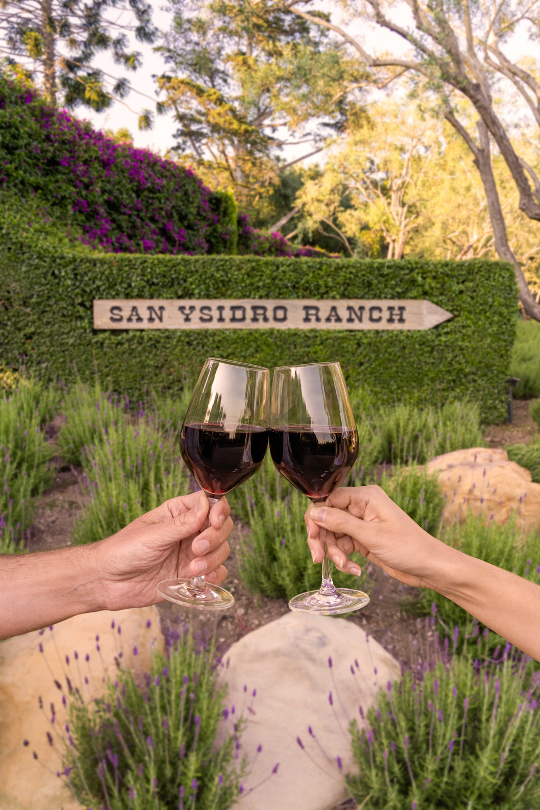 Photography by Gray Malin of Cheers, San Ysidro Ranch