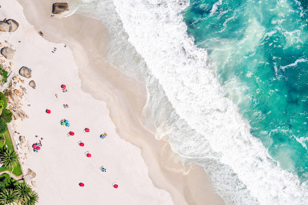 Photography by Gray Malin of Clifton 2nd Beach, Cape Town