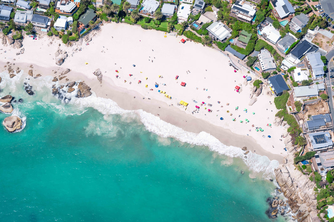 Photography by Gray Malin of Clifton 4th Beach, Cape Town