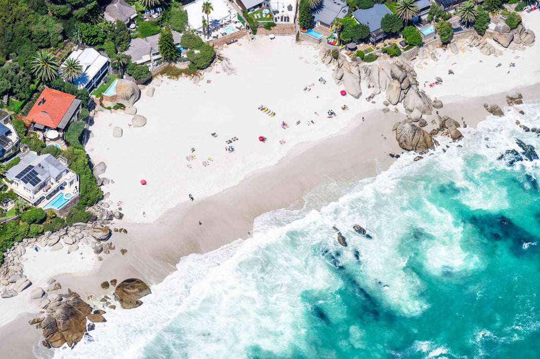 Photography by Gray Malin of Clifton Beach Day, Cape Town
