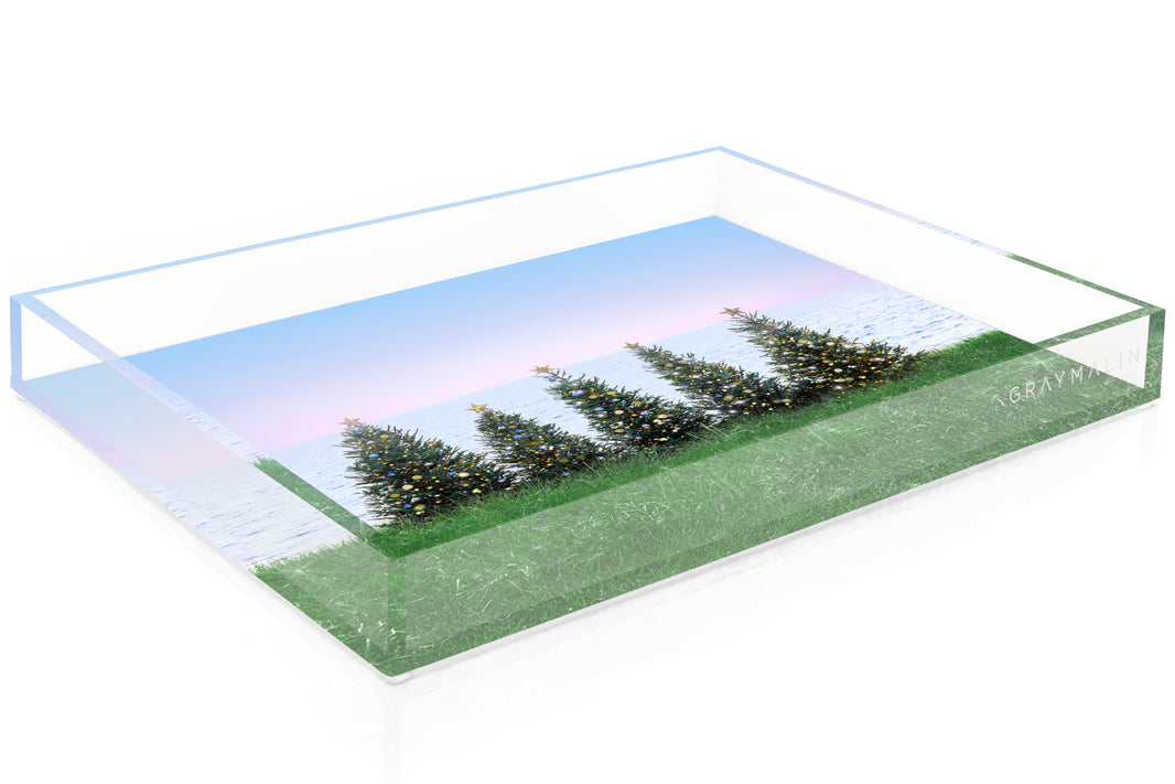 The Coastal Holiday Tray by Gray Malin