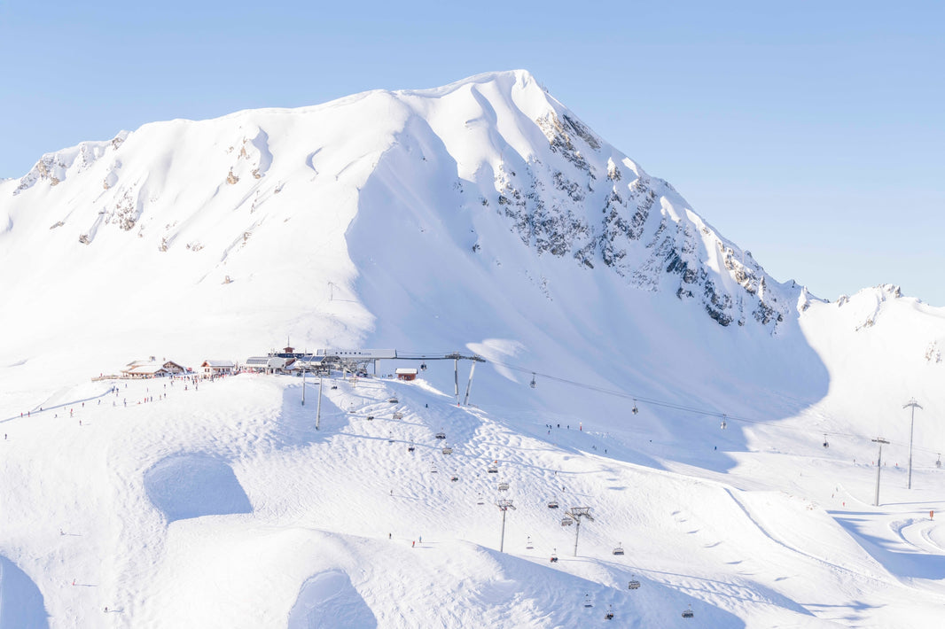 Photography by Gray Malin of Col de la Chal Peak, Les Arc, French Alps