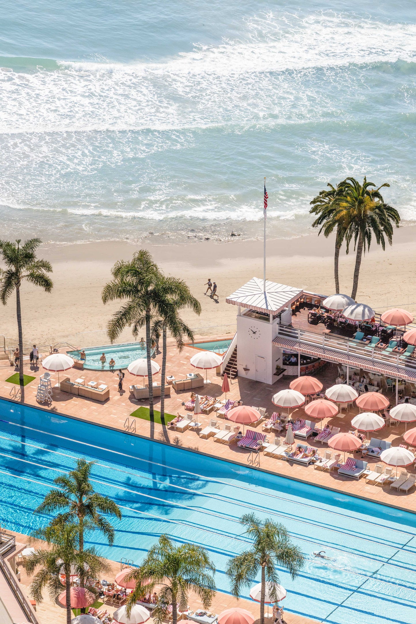 Coral Casino Beach and Cabana Club Vertical, Montecito