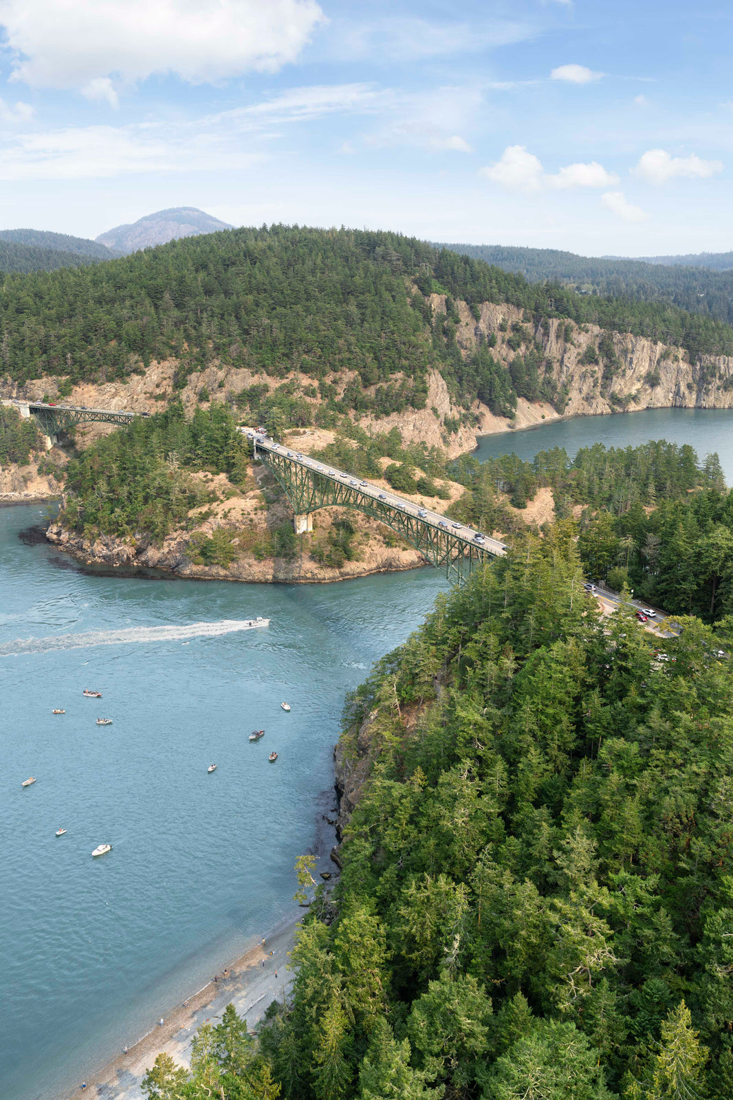 Photography by Gray Malin of Deception Pass State Park Vertical, Puget Sound