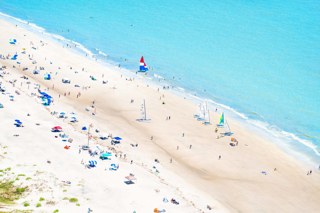 Photography by Gray Malin of East Beach, St. Simons Island, Georgia