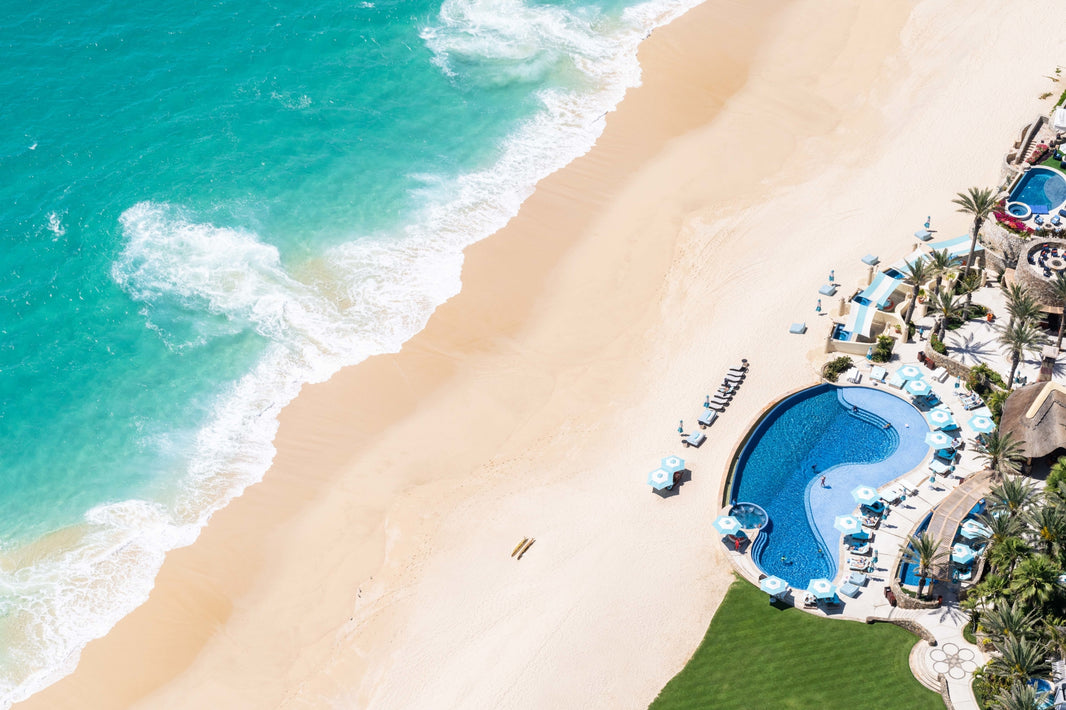 Photography by Gray Malin of El Dorado Golf and Beach Club, Cabo San Lucas