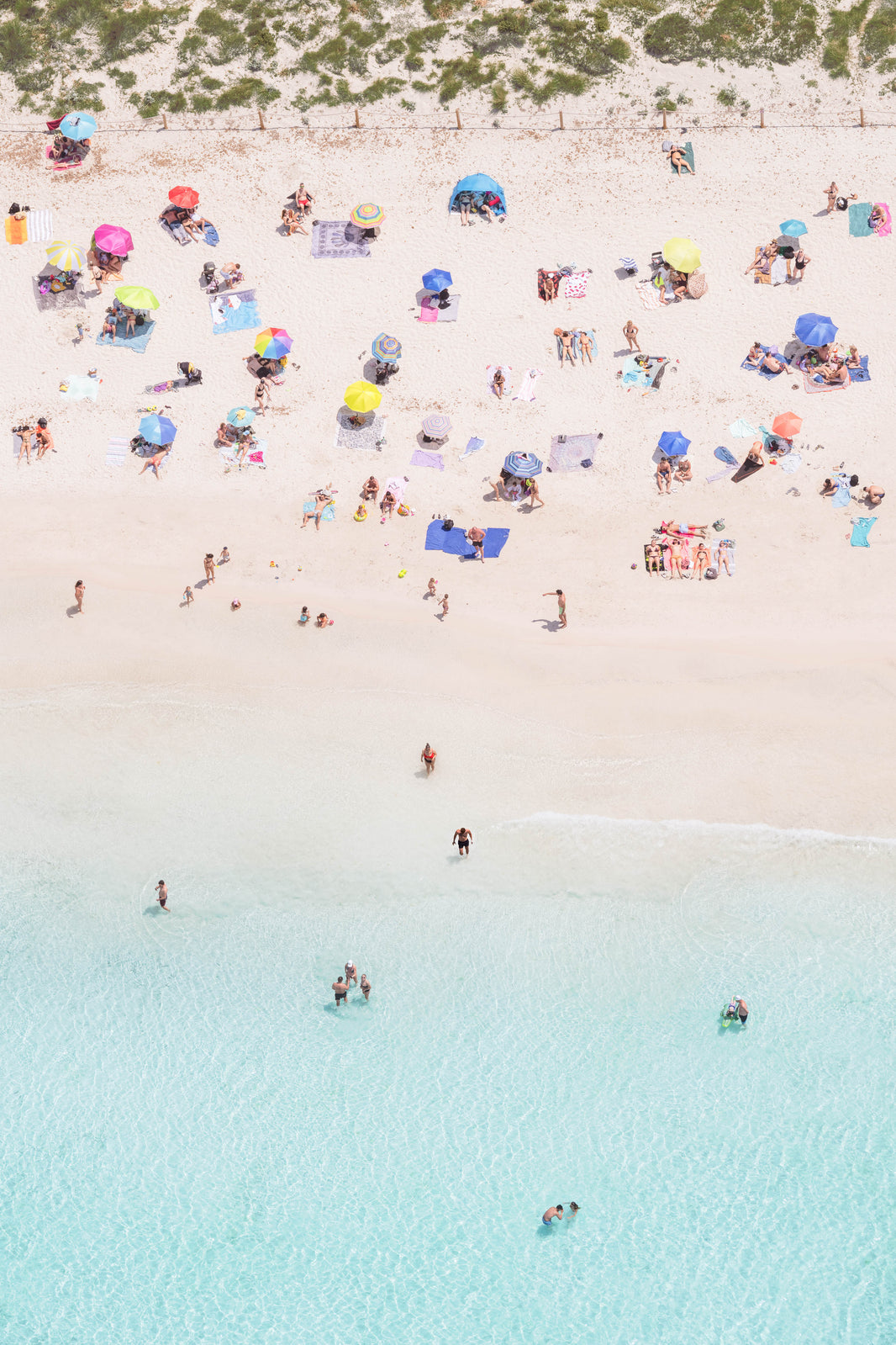 Es Trenc Vertical, Mallorca by Gray Malin