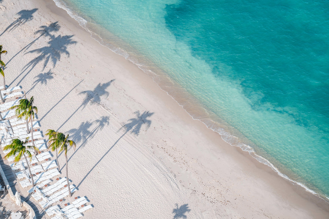 Photography by Gray Malin of Fisher Island Beach Club, Florida
