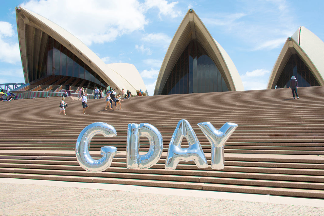 Photography by Gray Malin of G'Day Balloons