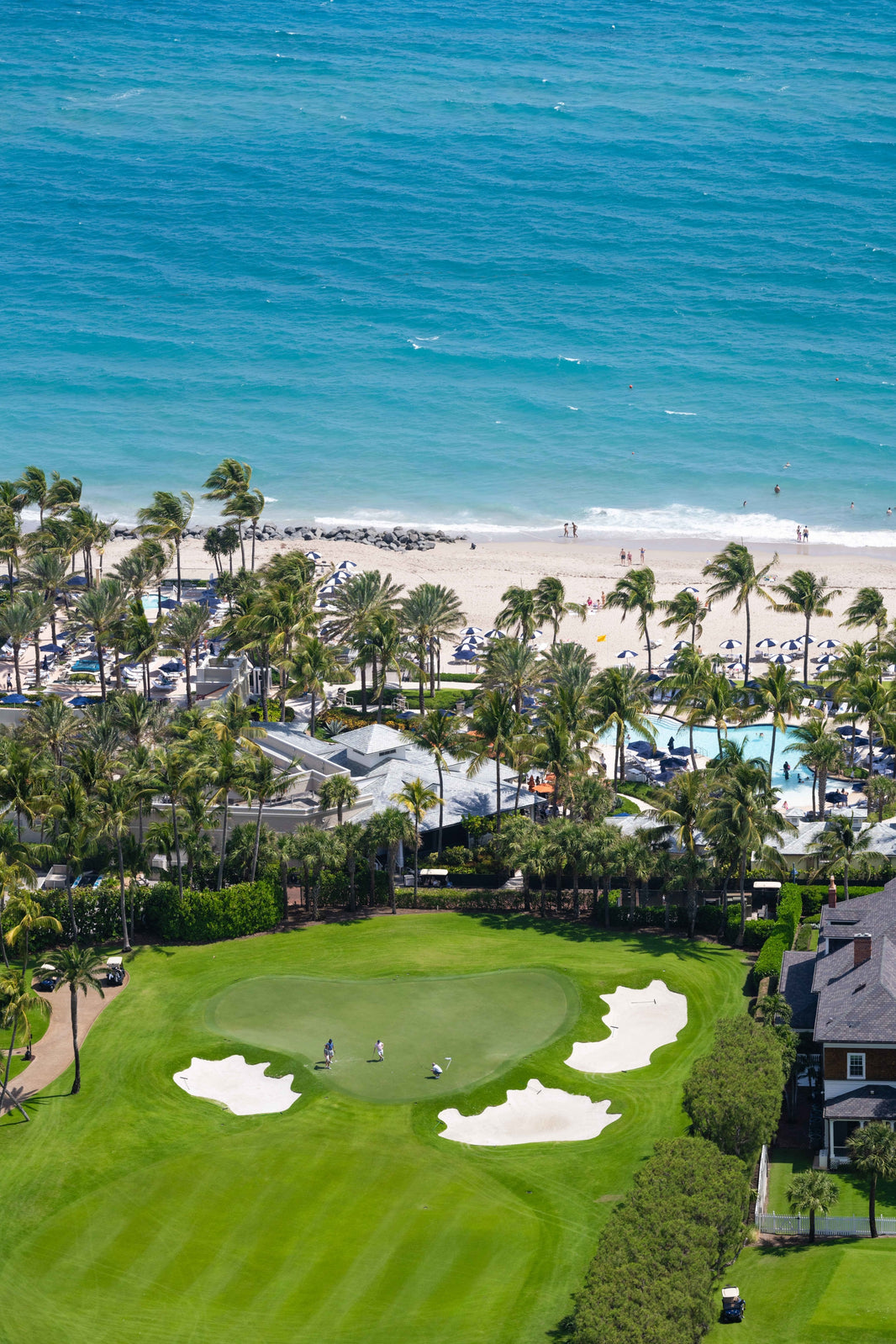 Photography by Gray Malin of Golf Day, The Breakers, Palm Beach, Florida