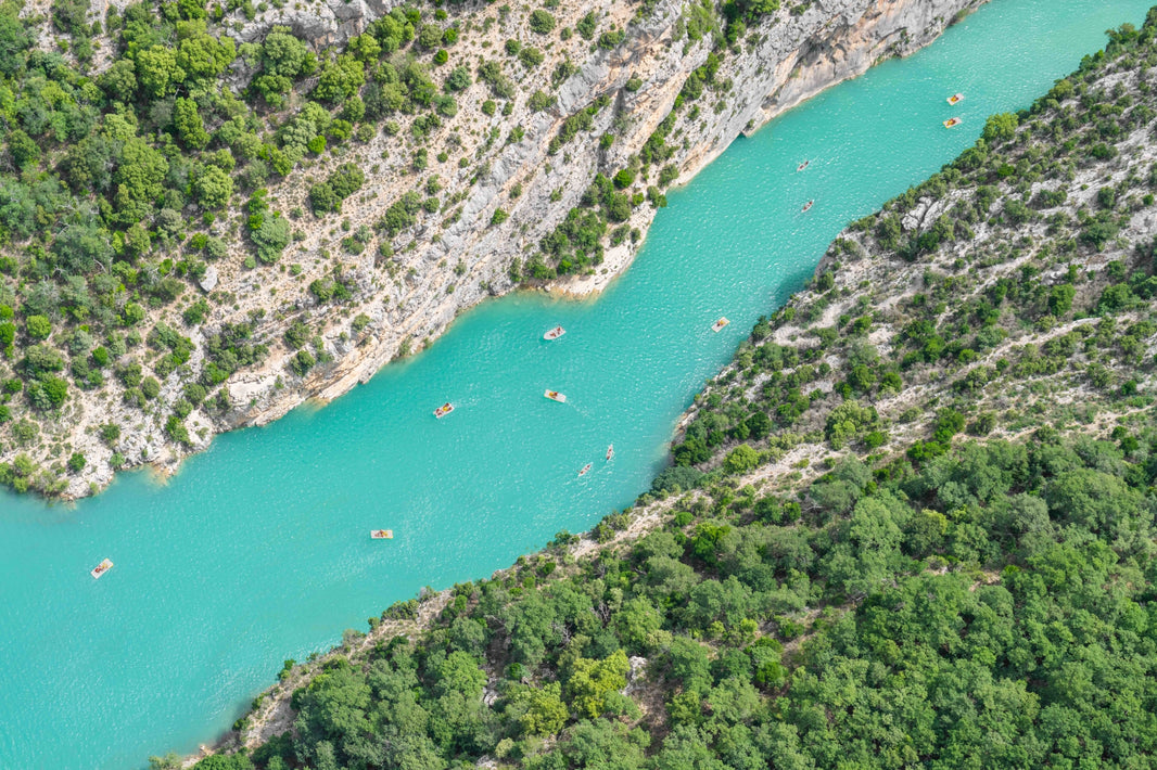 Photography by Gray Malin of Gorges du Verdon, Provence