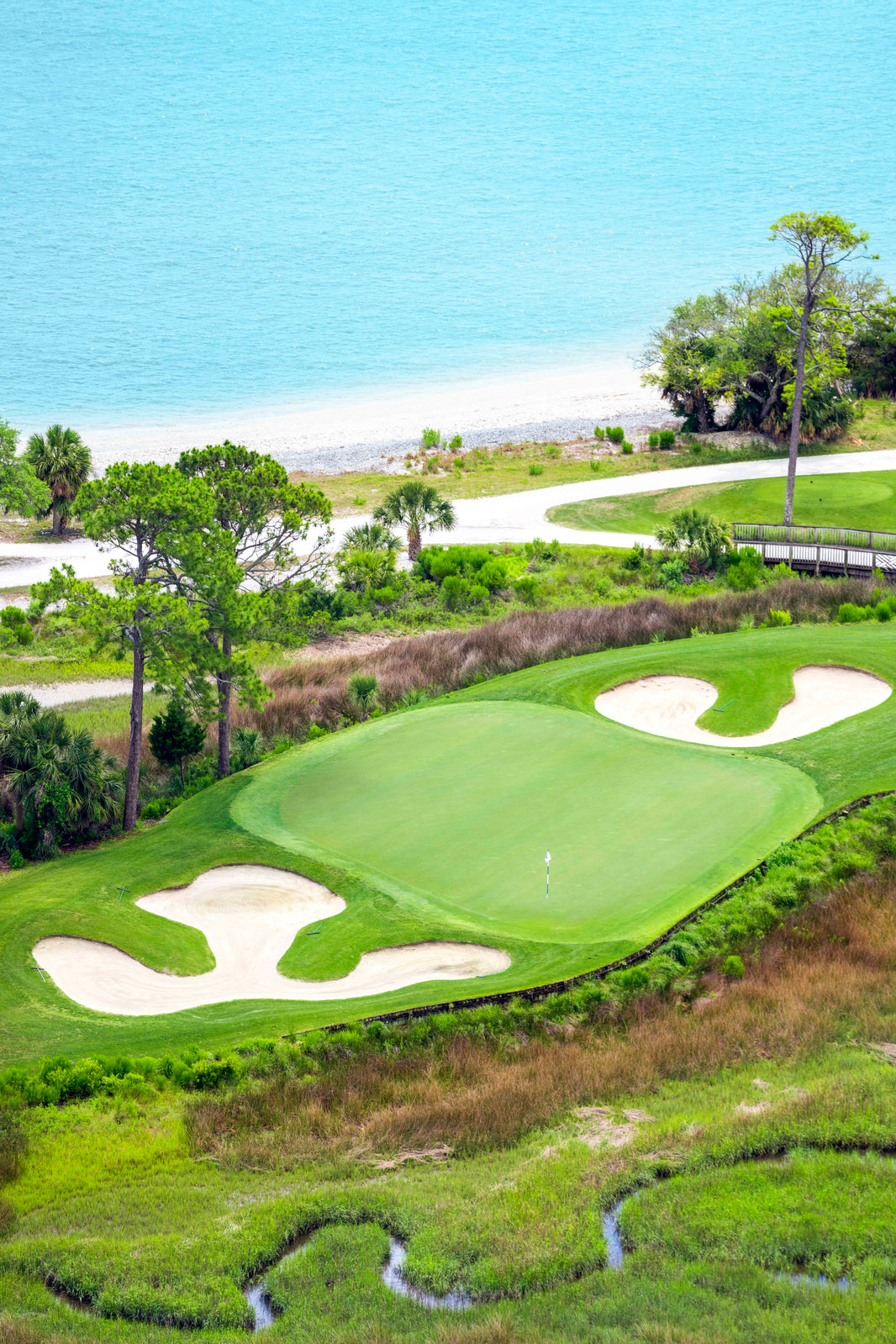 Photography by Gray Malin of Haig Point Golf Club Vertical, Hilton Head, South Carolina