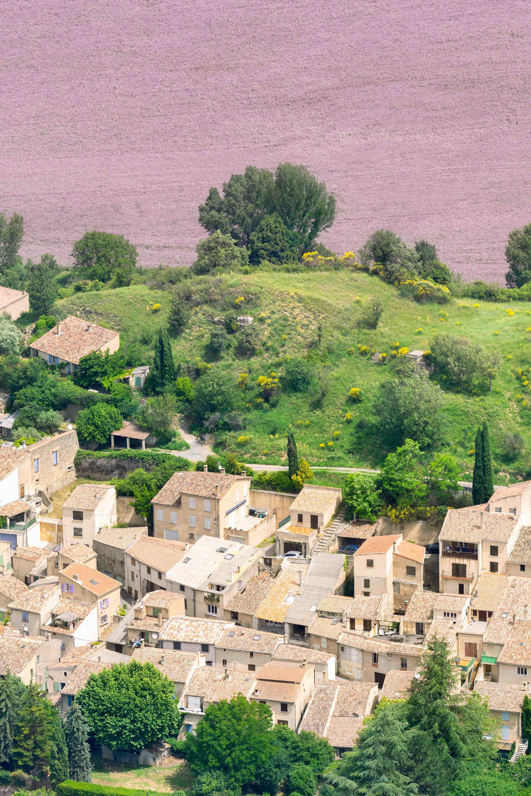 Photography by Gray Malin of Hillside Village, Provence