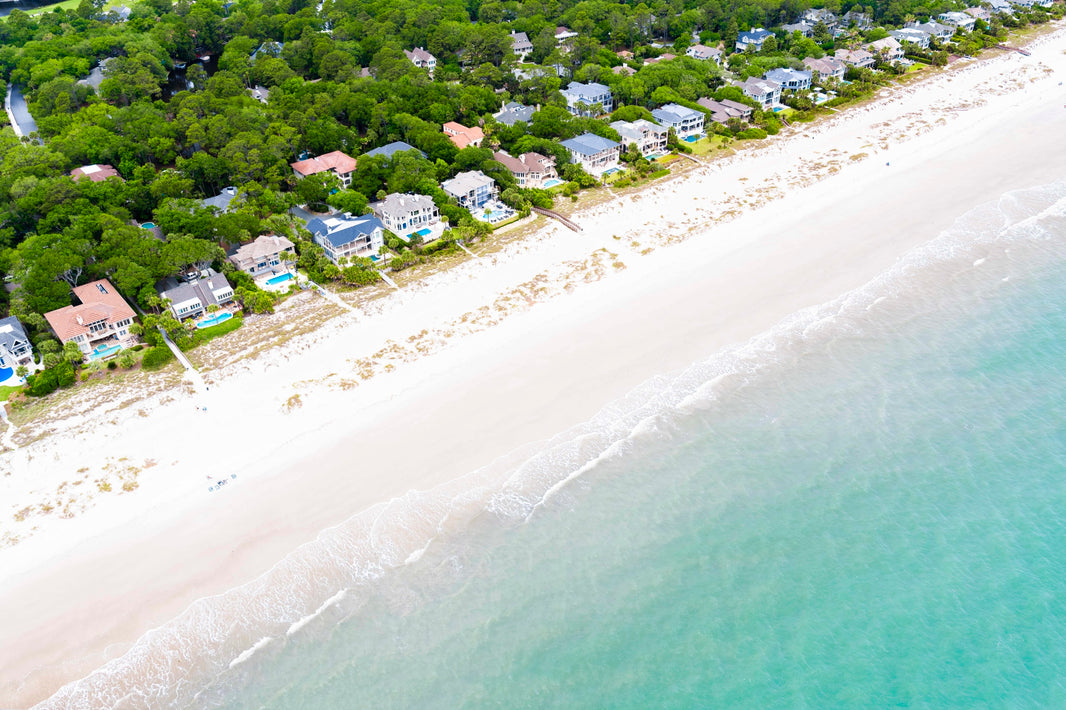 Photography by Gray Malin of Hilton Head Beach Houses, South Carolina