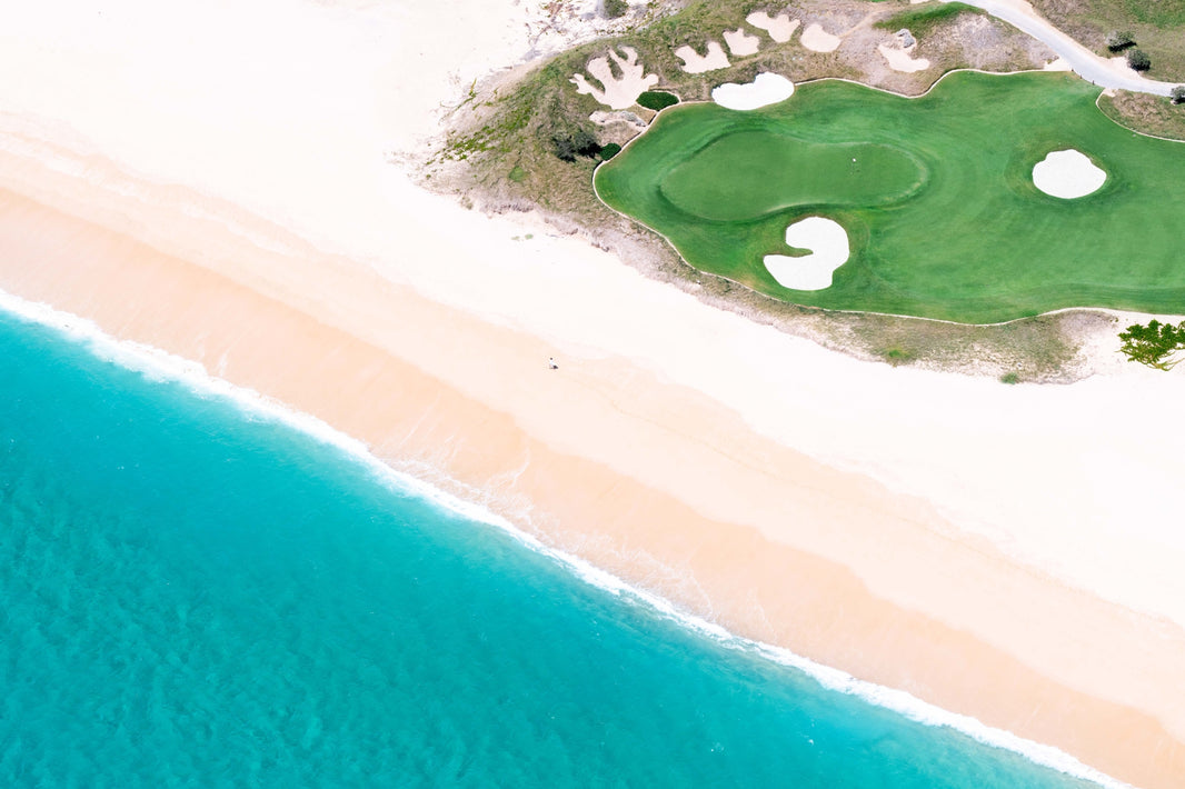 Photography by Gray Malin of Hole 7, Cabo Del Sol Golf Course, Cabo San Lucas