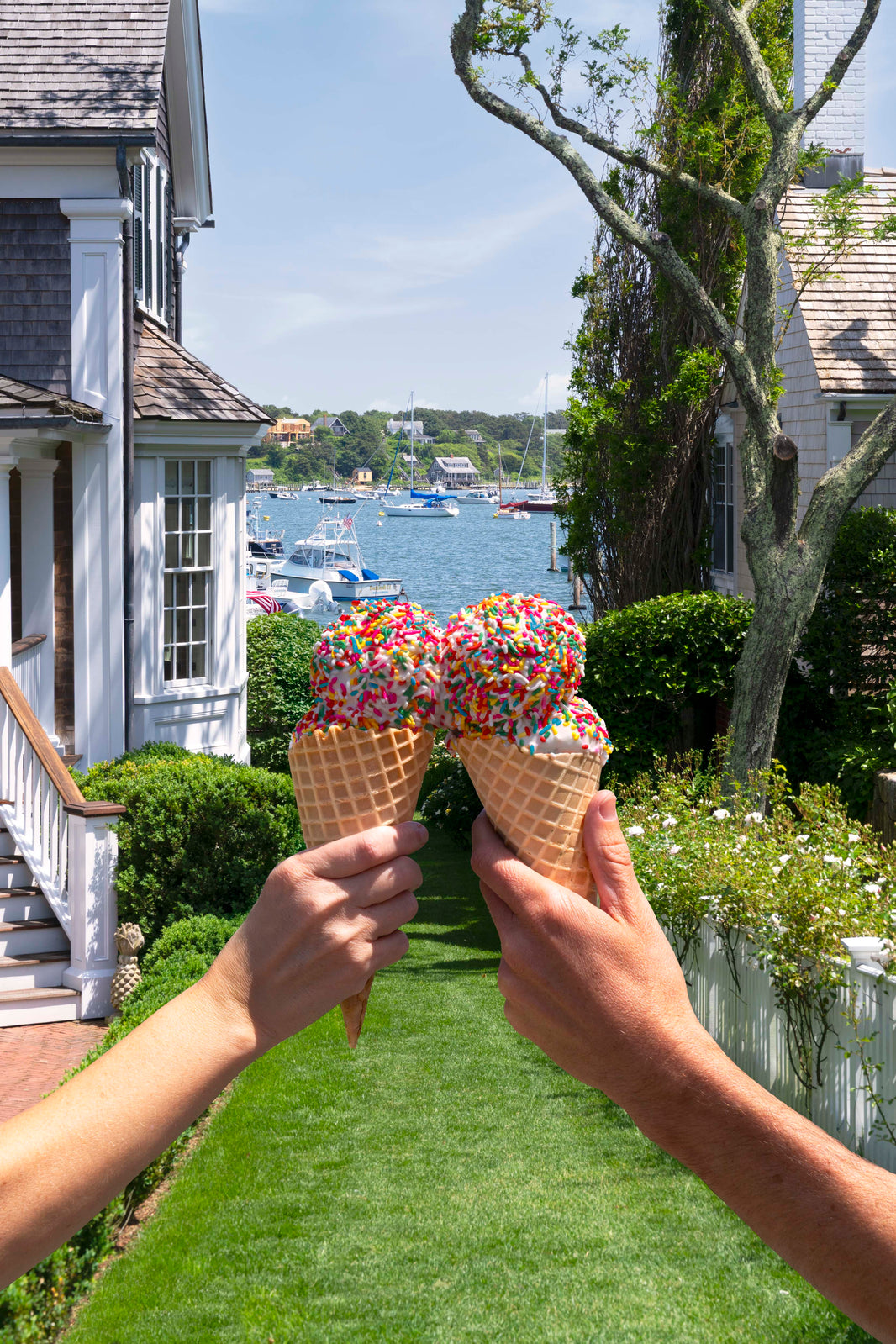 Photography by Gray Malin of Ice Cream Cheers, Martha’s Vineyard