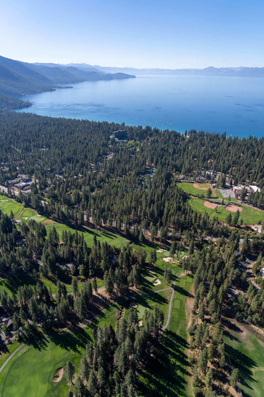 Photography by Gray Malin of Incline Village Championship Golf Course Vertical, Lake Tahoe