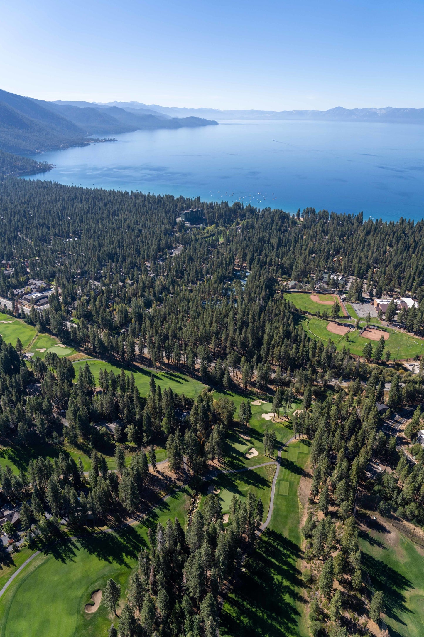 Incline Village Championship Golf Course Vertical, Lake Tahoe