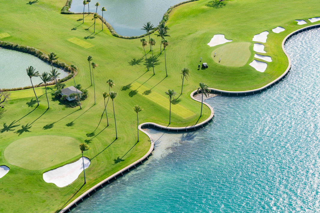 Photography by Gray Malin of Indian Creek Country Club, Bal Harbour, Florida
