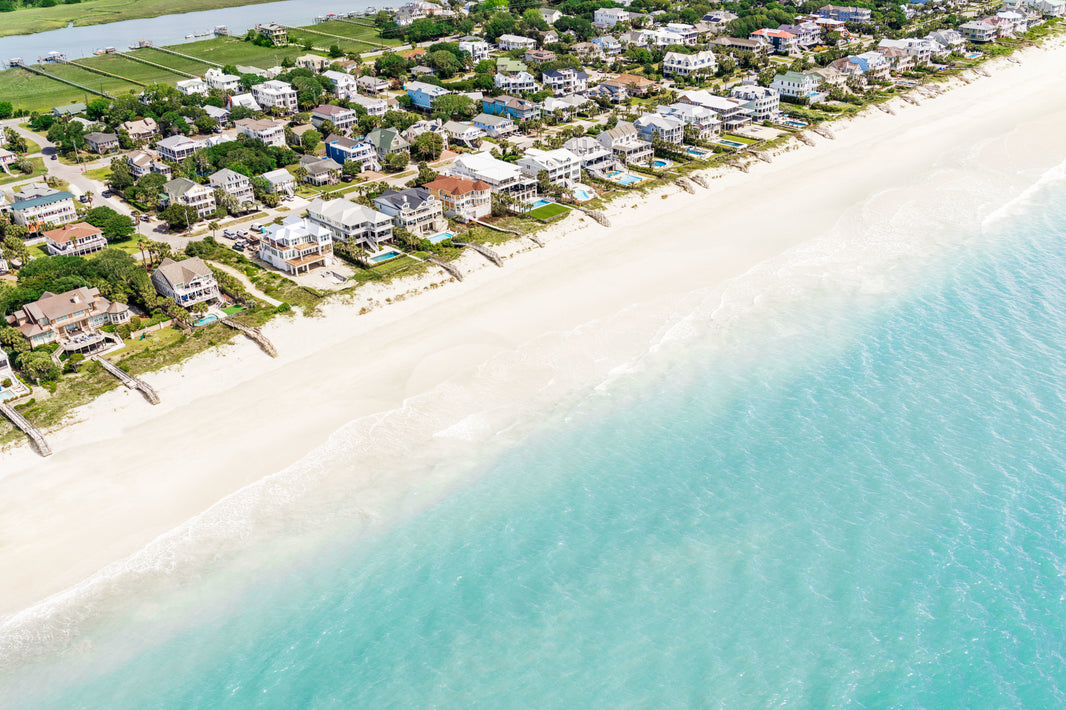 Photography by Gray Malin of Isle of Palms Beach Houses, South Carolina