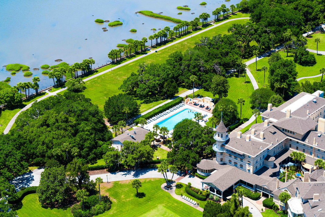 Photography by Gray Malin of Jekyll Island Club Resort, Georgia