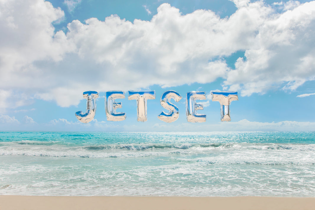 Photography by Gray Malin of Jetset Balloons