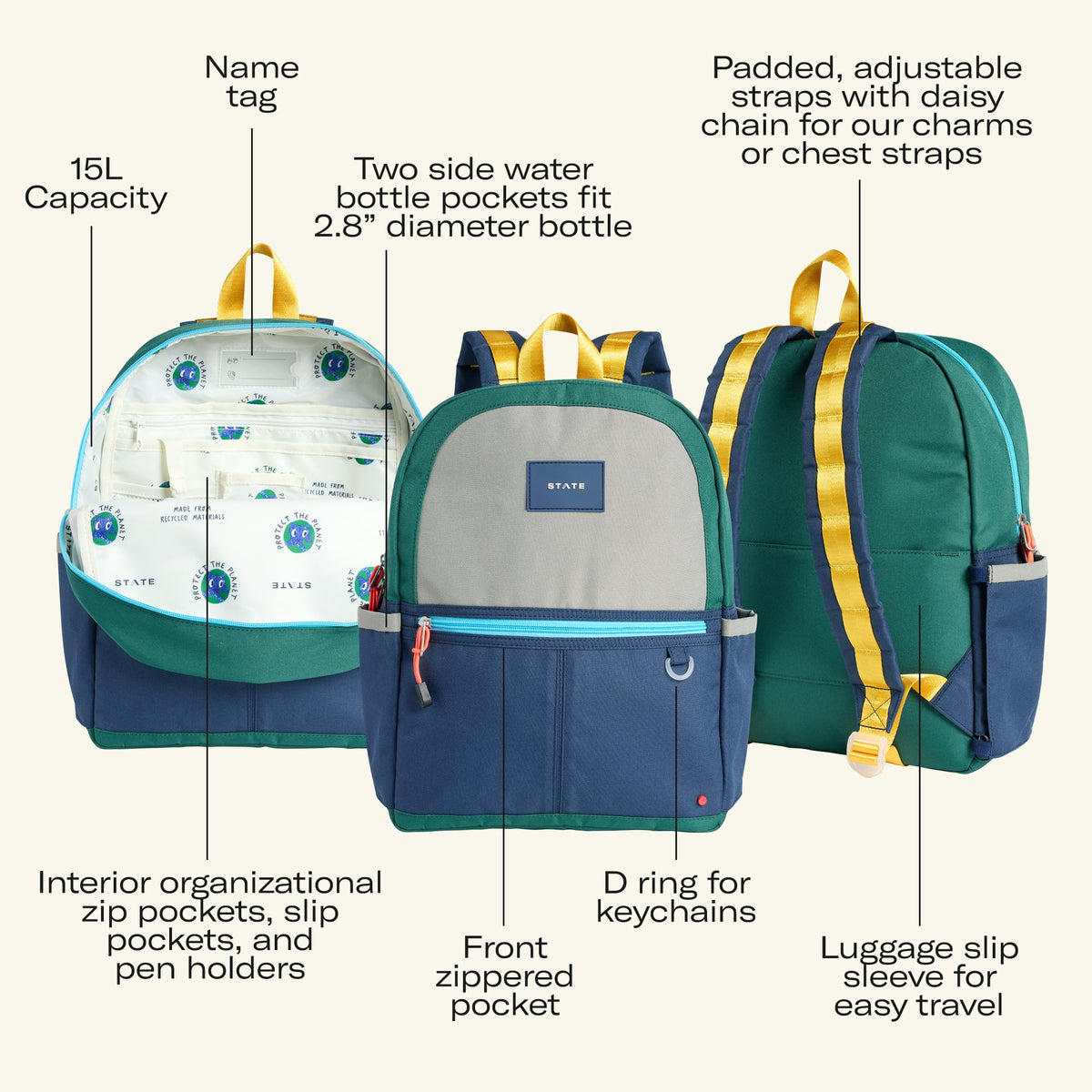 STATE x Gray Malin Kane Backpack