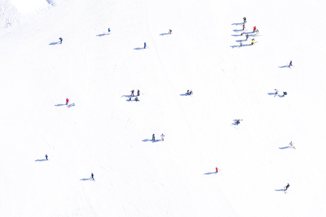 Photography by Gray Malin of Lake Tahoe Ski Day