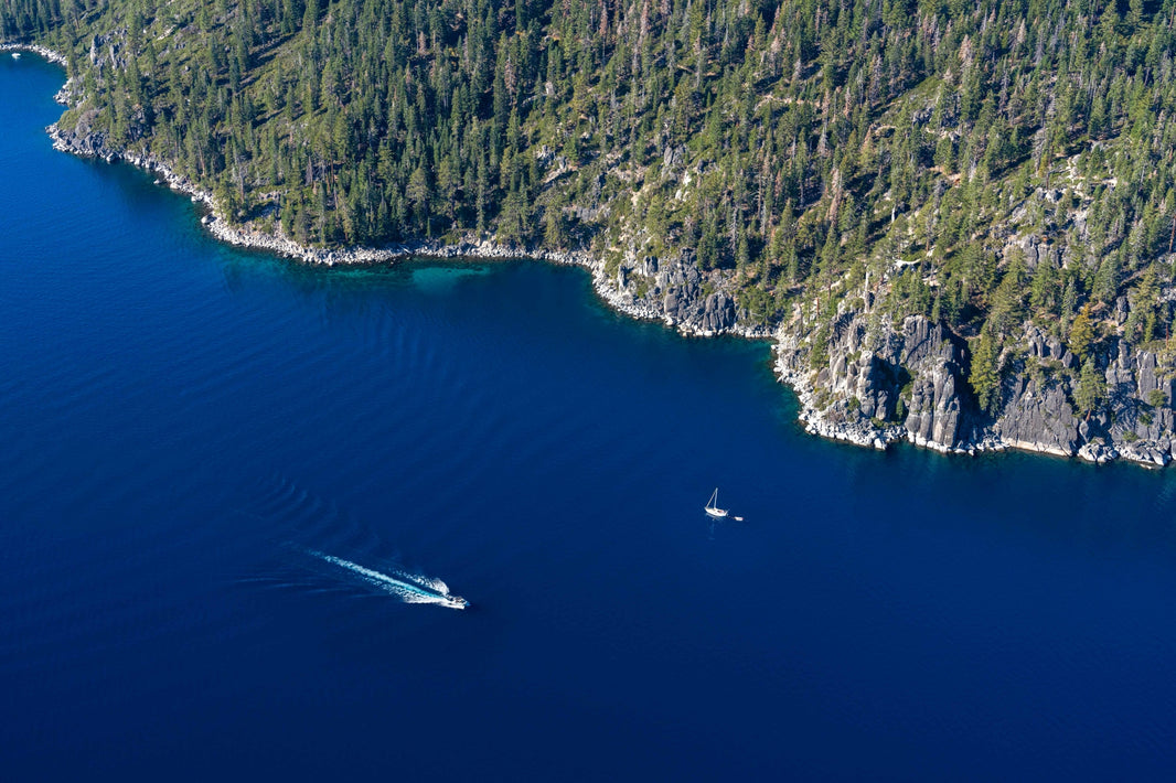 Photography by Gray Malin of Lake Tahoe