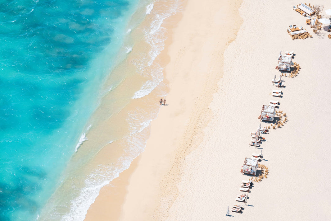 Photography by Gray Malin of Las Ventanas Beach Stroll, Cabo San Lucas