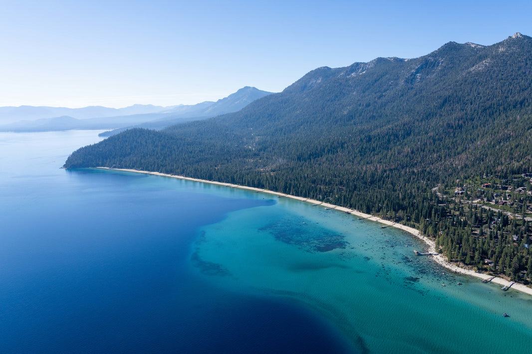 Photography by Gray Malin of Rubicon Bay, Lake Tahoe