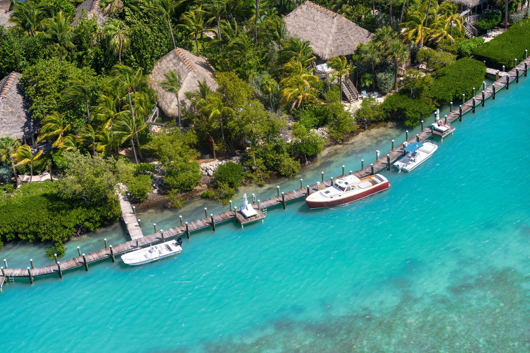 Photography by Gray Malin of Little Palm Island Resort, Torch Key, Florida