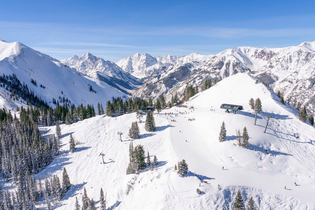 Photography by Gray Malin of Loge Peak Vista, Aspen Highlands
