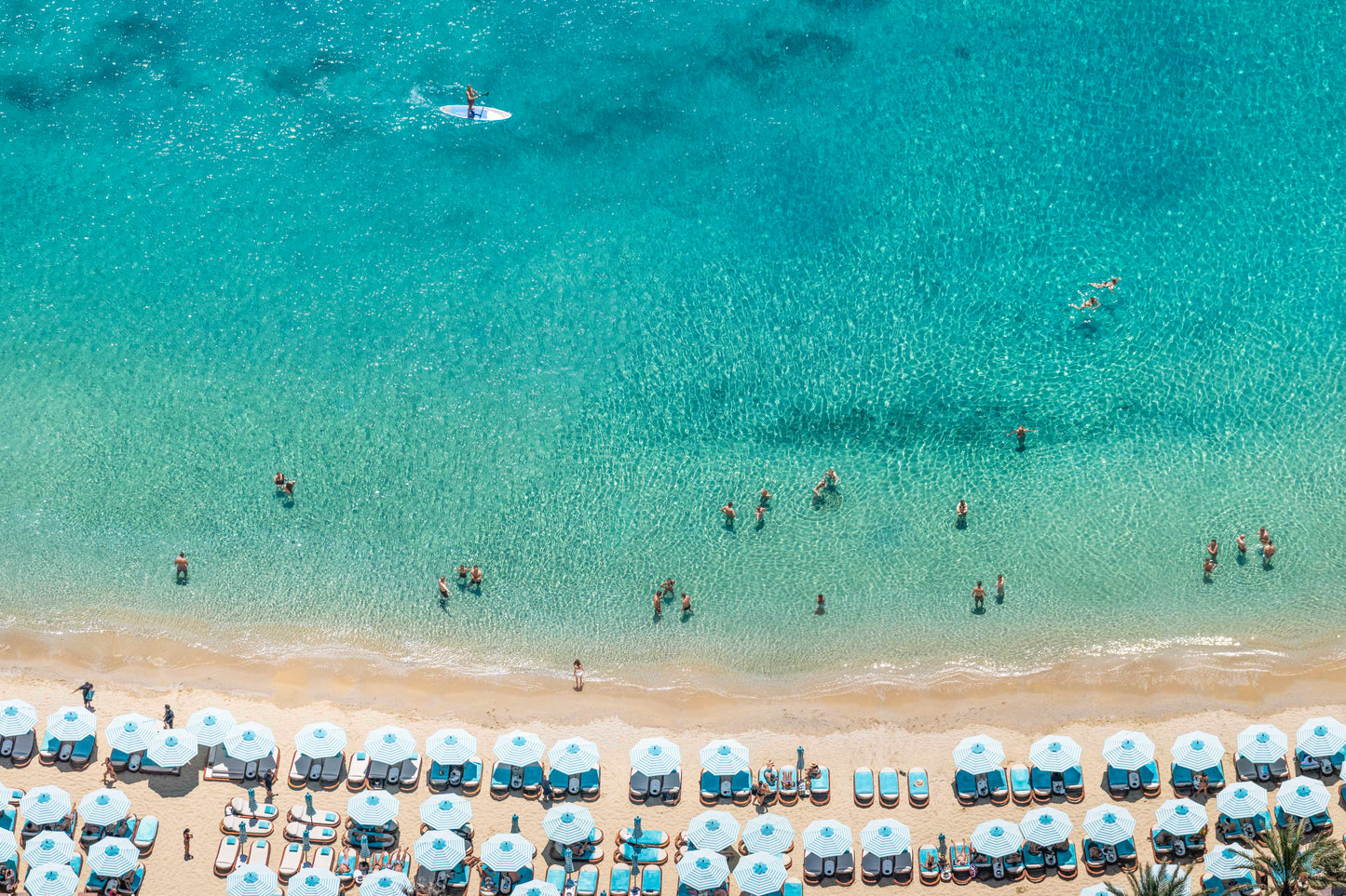 Nammos Swimmers, Psarou Beach, Mykonos