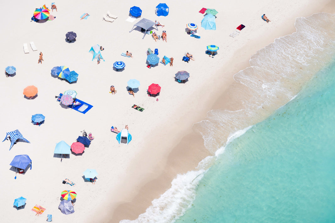 Photography by Gray Malin of Nude Beach Day, Haulover, Florida