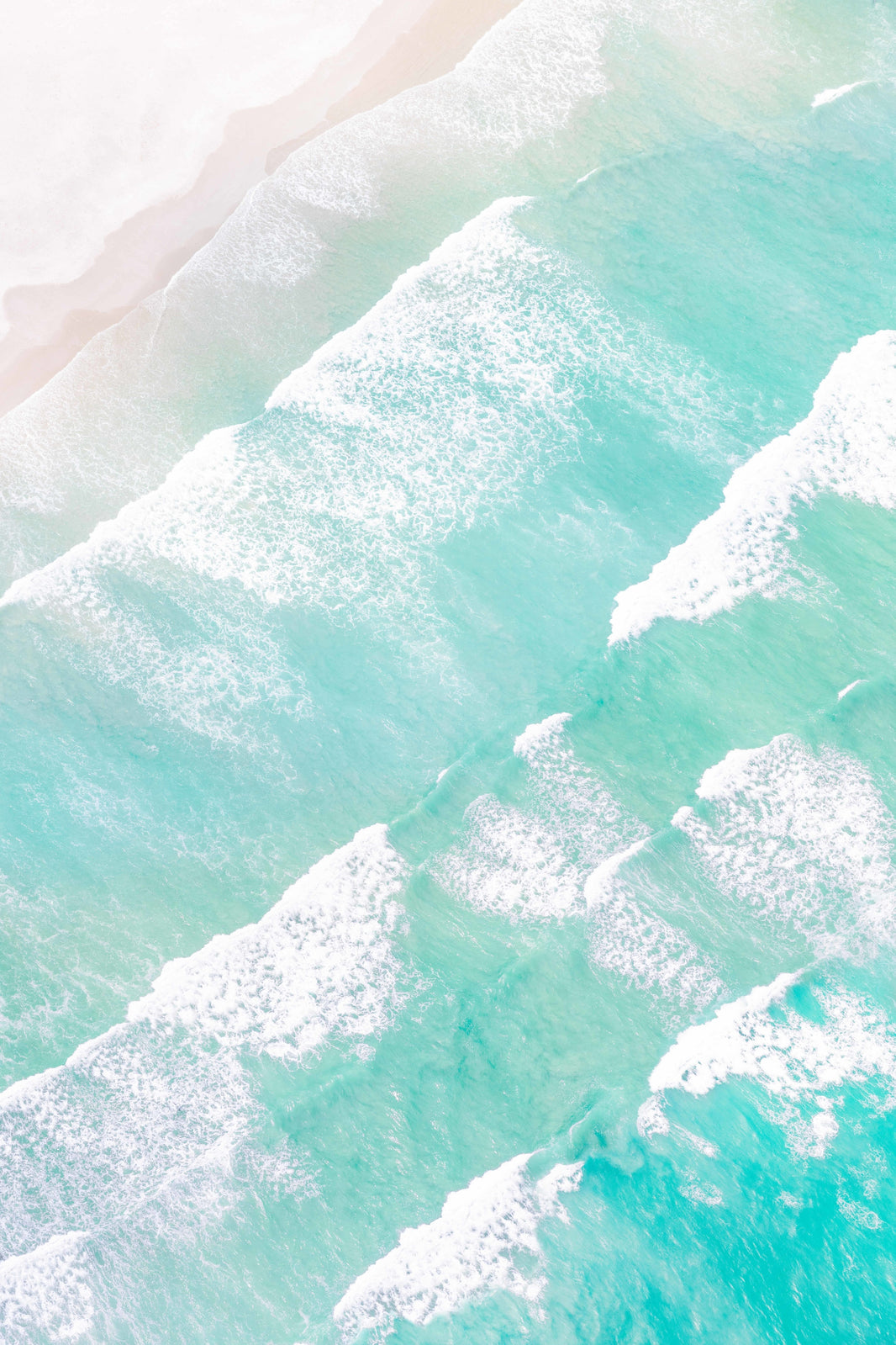 Photography by Gray Malin of Ocean Waves Vertical, Cape Town