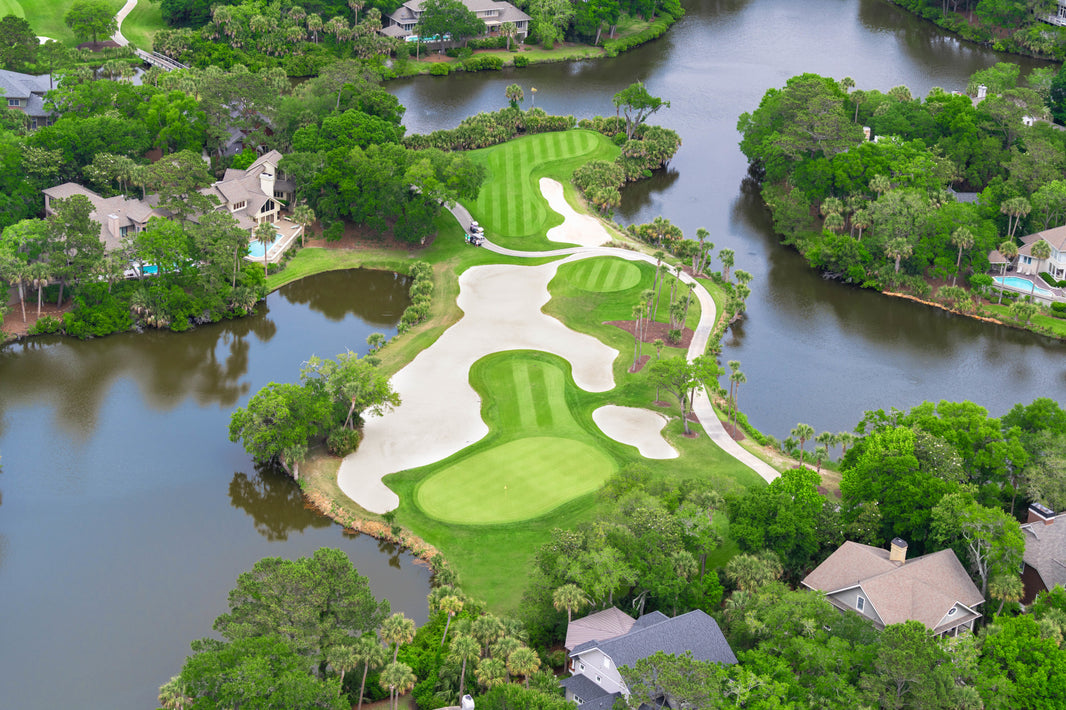 Photography by Gray Malin of Osprey Point Golf Course, Kiawah Island
